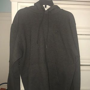 gray champion hoodie
